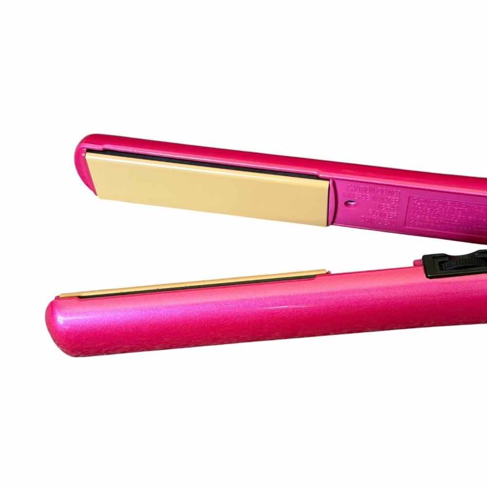 CHI Expert Pink Flat Iron Babyliss Pro Mini Flat Iron Bundle Tested Working - Picture 4 of 16